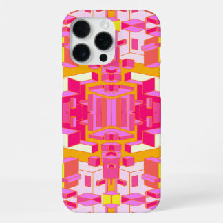 Trippy Pink und Orange Phone Case iPhone 16 Pro Max Hülle