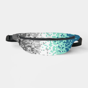 Trippy Pixelated Abstrakte Frayromantische Pride-F Bauchtasche