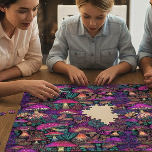 Trippy Psychedelic Mushroom Puzzle (Von Creator hochgeladen)