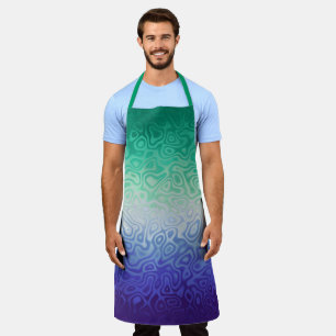Trippy Ripply Funky Boho MLM Men Love Men Pride Schürze
