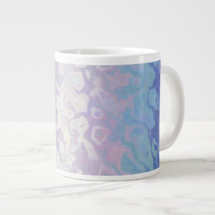 Trippy Ripply Groovy Exzentrische Bigender Pride F Jumbo-Tasse
