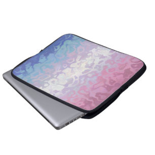 Trippy Ripply Groovy Exzentrische Bigender Pride F Laptopschutzhülle