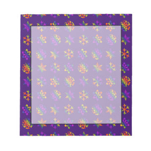 Trippy Snowflakes (SM) Notizblock
