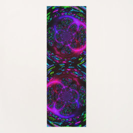 Trippy Spiral Neon Yogamatte