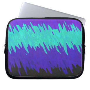 Trippy Squiggly Abstract Alexigender Stolzflagge Laptopschutzhülle