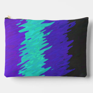 Trippy Squiggly Abstract Alexigender Stolzflagge Zubehörtasche