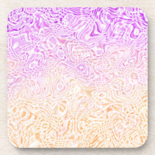 Trippy Squiggly Boho Abstrakt Trixic Prix Flag Getränkeuntersetzer