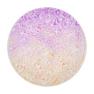 Trippy Squiggly Boho Abstrakt Trixic Prix Flag Schneidebrett