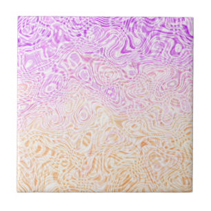 Trippy Squiggly Boho Abstrakte Trixic Pride Flagge Fliese