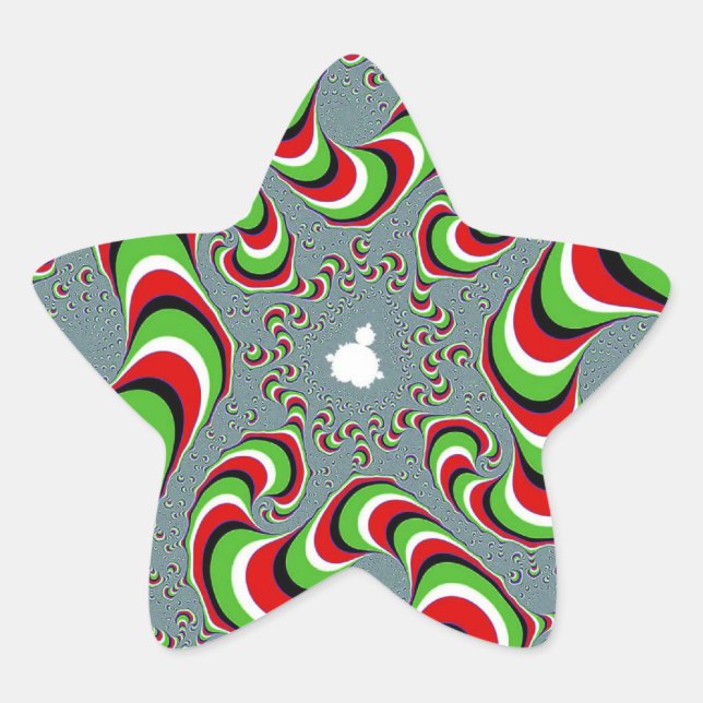 TRIPPY STAR STICKER (Vorderseite)