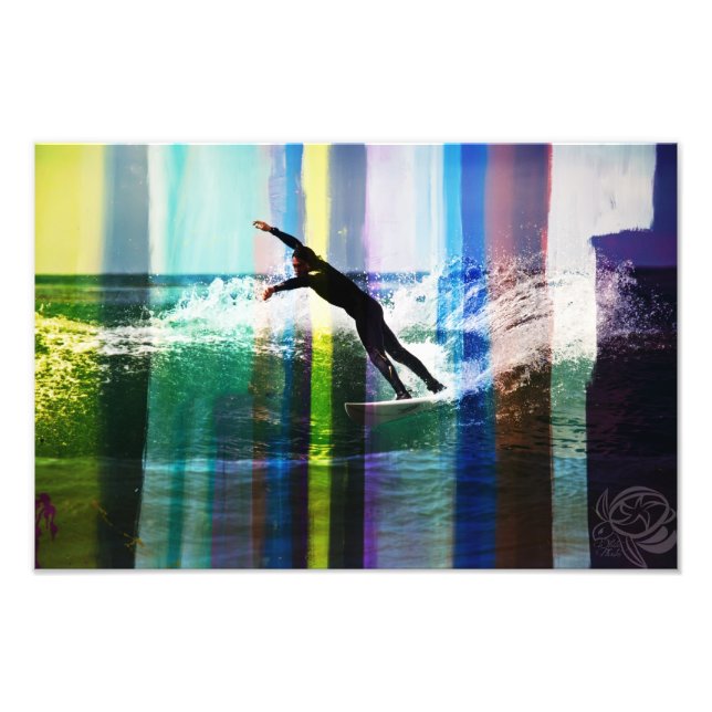 Trippy surf 2 fotodruck (Vorne)