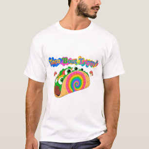 Trippy Taco Tie Dye T-Shirt – Lustiges Farbige Leb