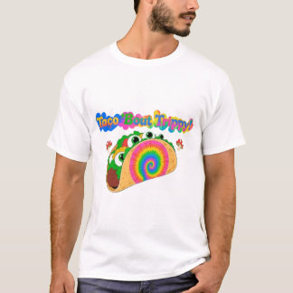 Trippy Taco Tie Dye T-Shirt – Lustiges Farbige Leb