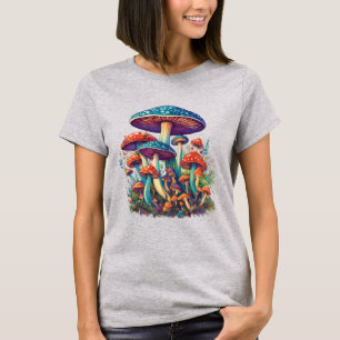 "Trippy Threads: Psychedelic Mushroom T-Shirts" T-Shirt