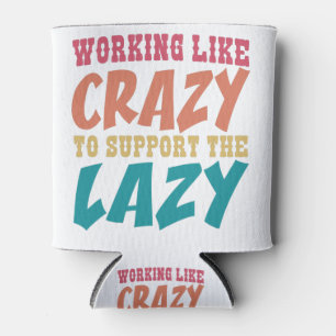 Trippy-Trippy-Klein-Hippy-lustig-Retro-Peak Dosenkühler