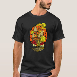 Trippy Vintage psychedelischer Zauberpilz T-Shirt