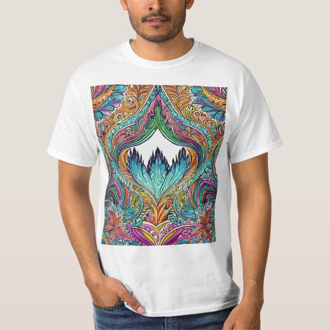 Trippy-Visionen T-Shirt (Vorderseite)
