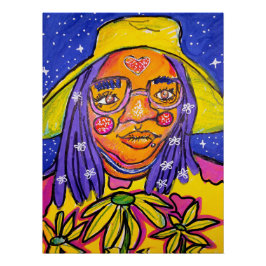 Trippy Whimsical Surreal Art | Kay Poster