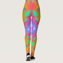 Trippy widergespiegelte Leggings