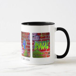 TripStops "4 ASSE" 11 Unze. Graffiti-Tassen Tasse