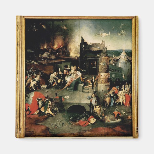 Triptych: Die Versuchung des Hl. Anthony Magnet (Vorne)