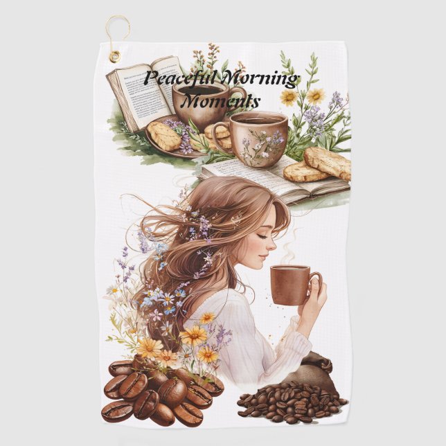 Triptych Golfhandtuch (Vorderseite)