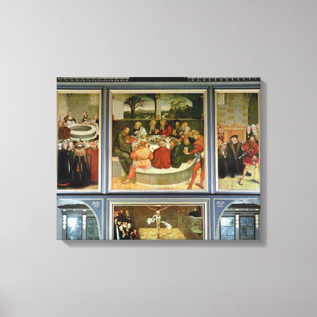 Triptych Leinwanddruck (Vorderseite)