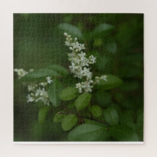 Triptychon-Blumenfotografie Puzzle (Vertikal)