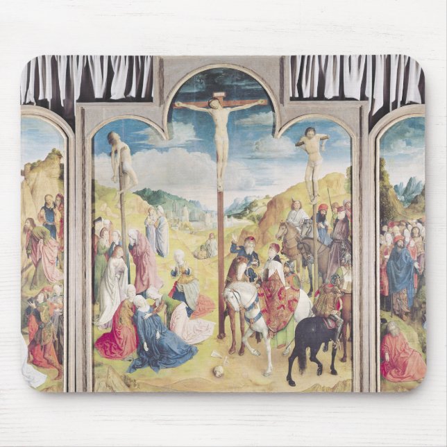 Triptychon der Kreuzigung Mousepad (Vorne)