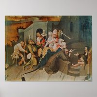 Triptychon der Temptation von St. Anthony