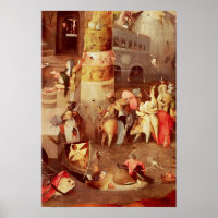 Triptychon der Temptation von St. Anthony
