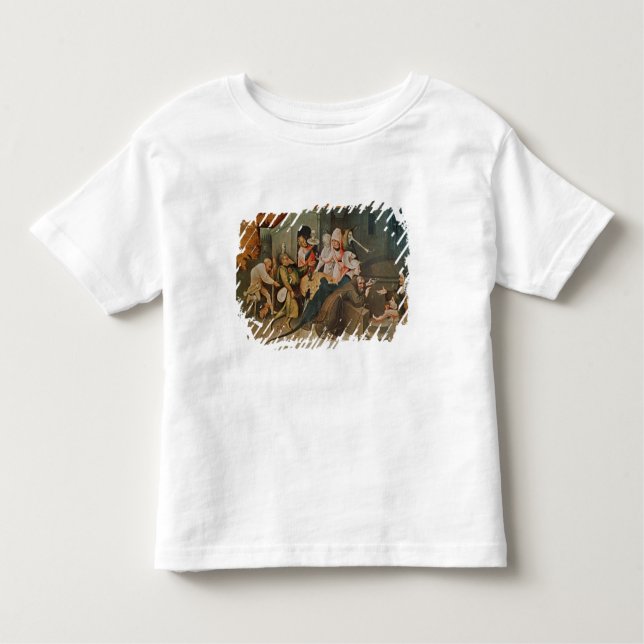 Triptychon der Versuchung von St Anthony Kleinkind T-shirt (Vorderseite)