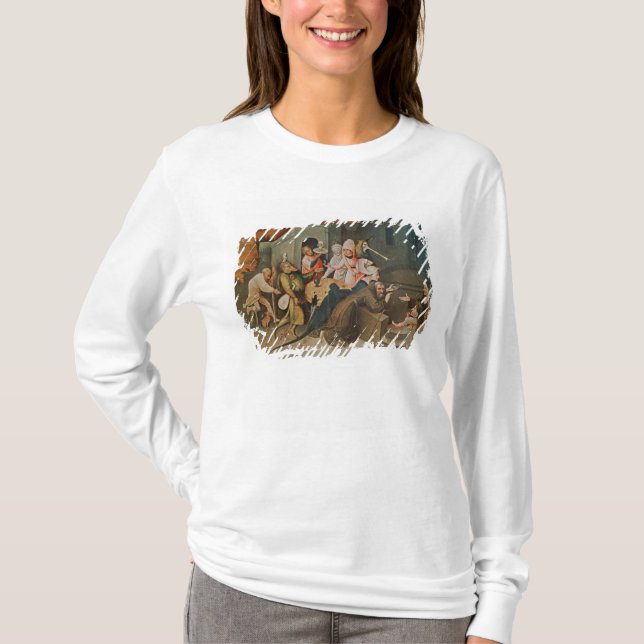 Triptychon der Versuchung von St Anthony T-Shirt (Vorderseite)