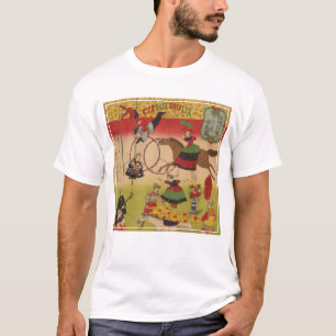 Triptychon-Druck zeigt Zirkus bei Yasukuni Jinja T-Shirt