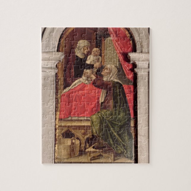 Triptychon Madonnas des Misericordia, 1473 Puzzle (Vertikal)