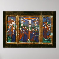 Triptychon mit der Crucifixion, Limousin