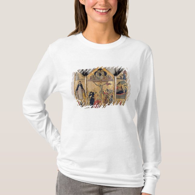 Triptychon mit Szenen vom Leben von T-Shirt (Vorderseite)