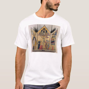 Triptychon mit Szenen vom Leben von T-Shirt