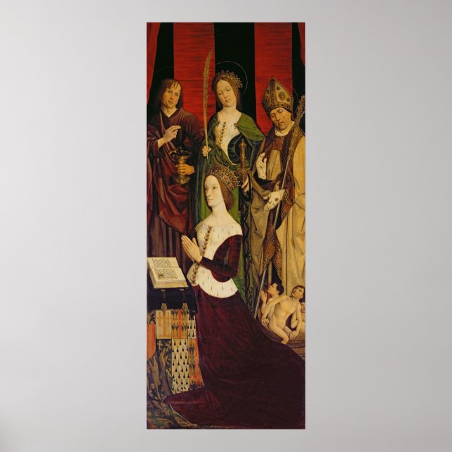 Triptychon Moses und der Brennende Bush Poster (Vorne)