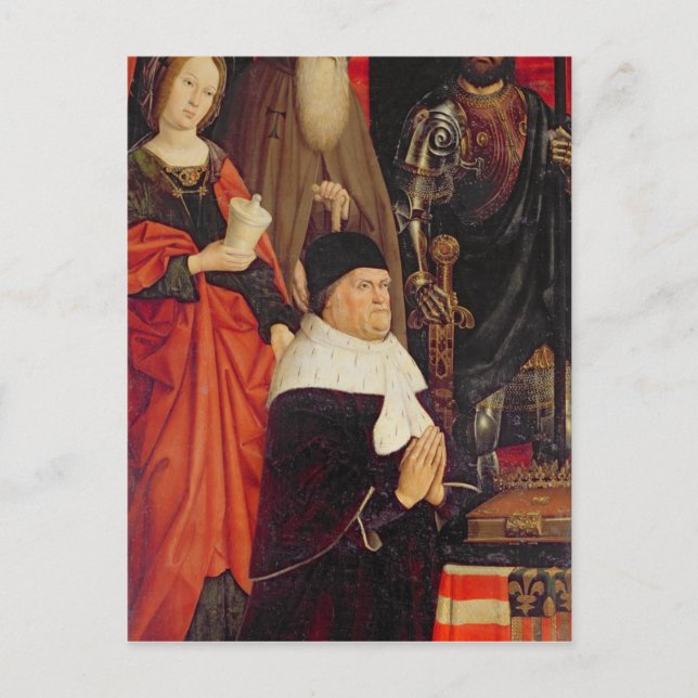 Triptychon Moses und der Brennende Bush Postkarte (Vorderseite)