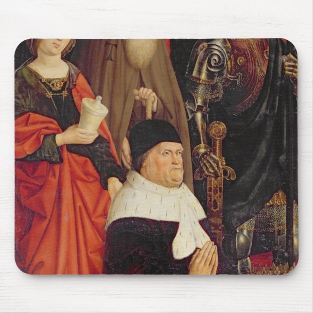 Triptychon von Mosese und von brennenden Bush Mousepad (Vorne)