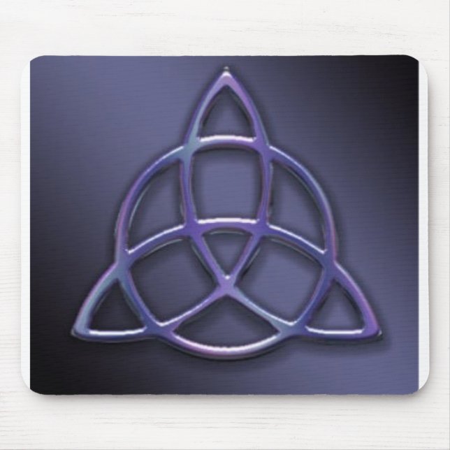 Triquetra Mausunterlage Mousepad (Vorne)