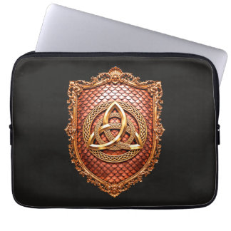 Triquetra Mystischer Heraldiker Laptopschutzhülle