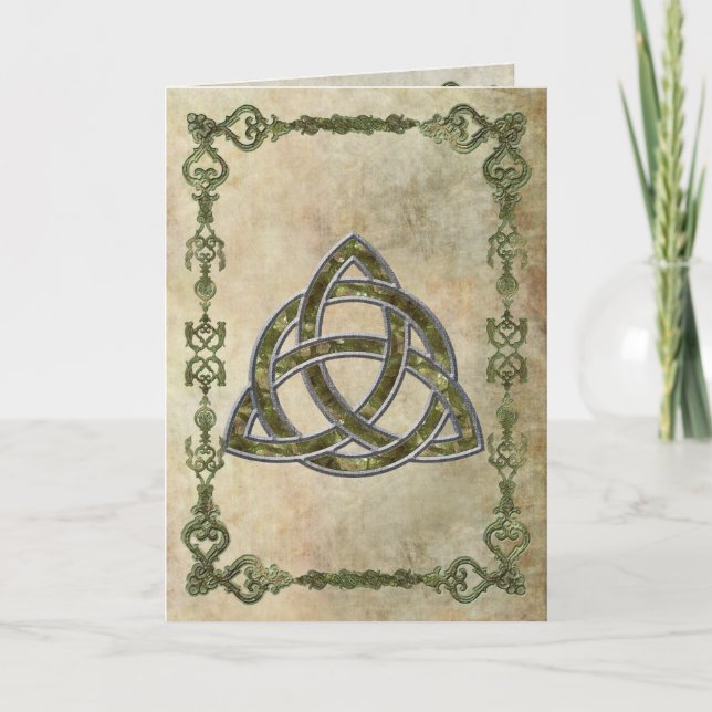 Triquetra natürlich karte (Vorderseite)
