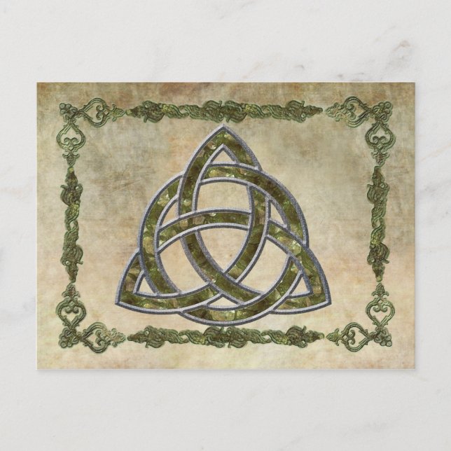 Triquetra natürlich postkarte (Vorderseite)
