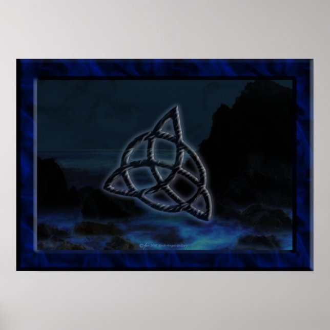 Triquetra Print Poster (Vorne)