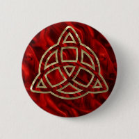 Triquetra Red Silk