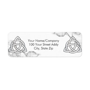 Triquetra silberne Schrägfläche