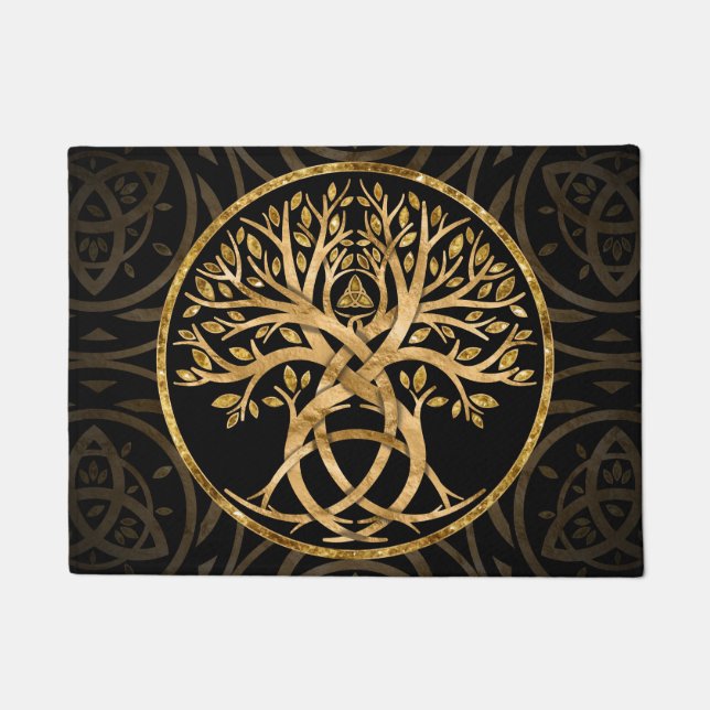 Triquetra Tree of life Fußmatte (Vorderseite)