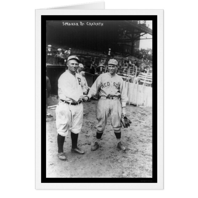 Tris Lautsprecher Red Sox Baseball 1915 (Vorne)